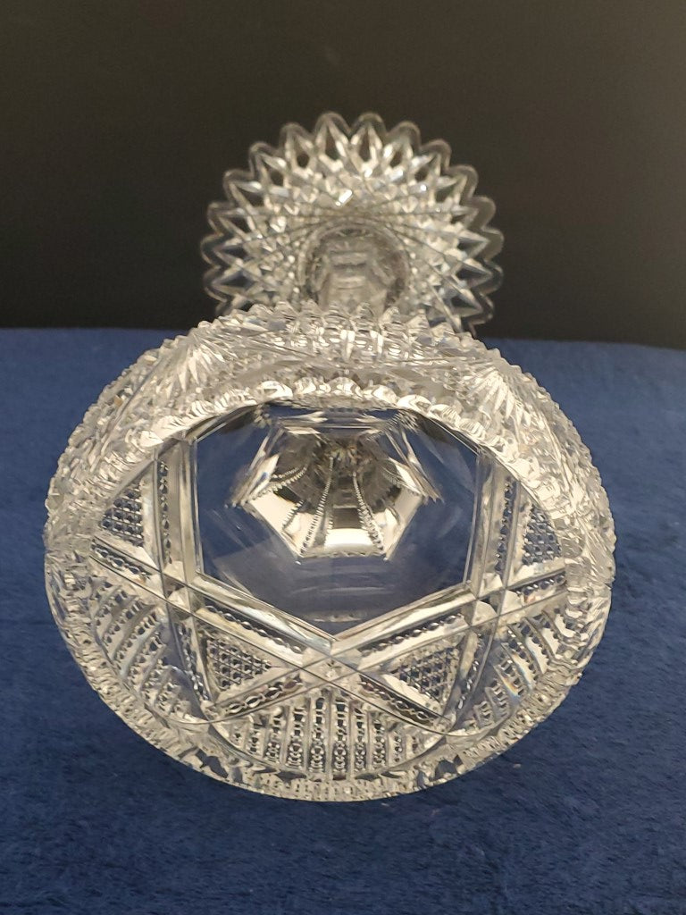 Unkown Unkown (Style 2) Crystal Compote on Pedestal