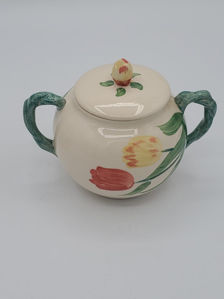 Franciscan Tulip Creamer & Sugar Bowl with Lid LK