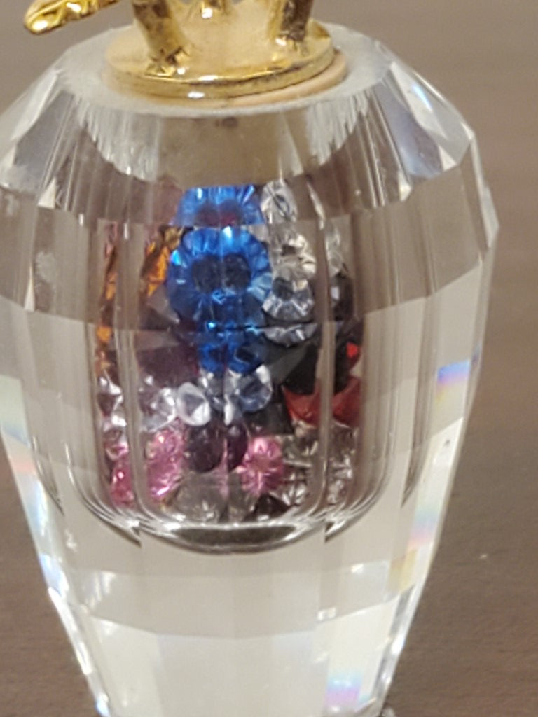 Swarovski Secrets Rose Vase/ Flacon - With Stones