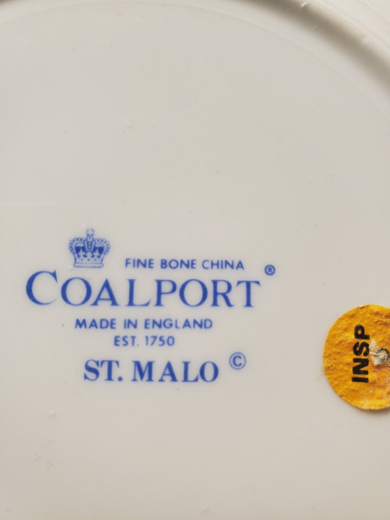 Set of 4 Coalport St. Malo Rim Soup Bowls LK