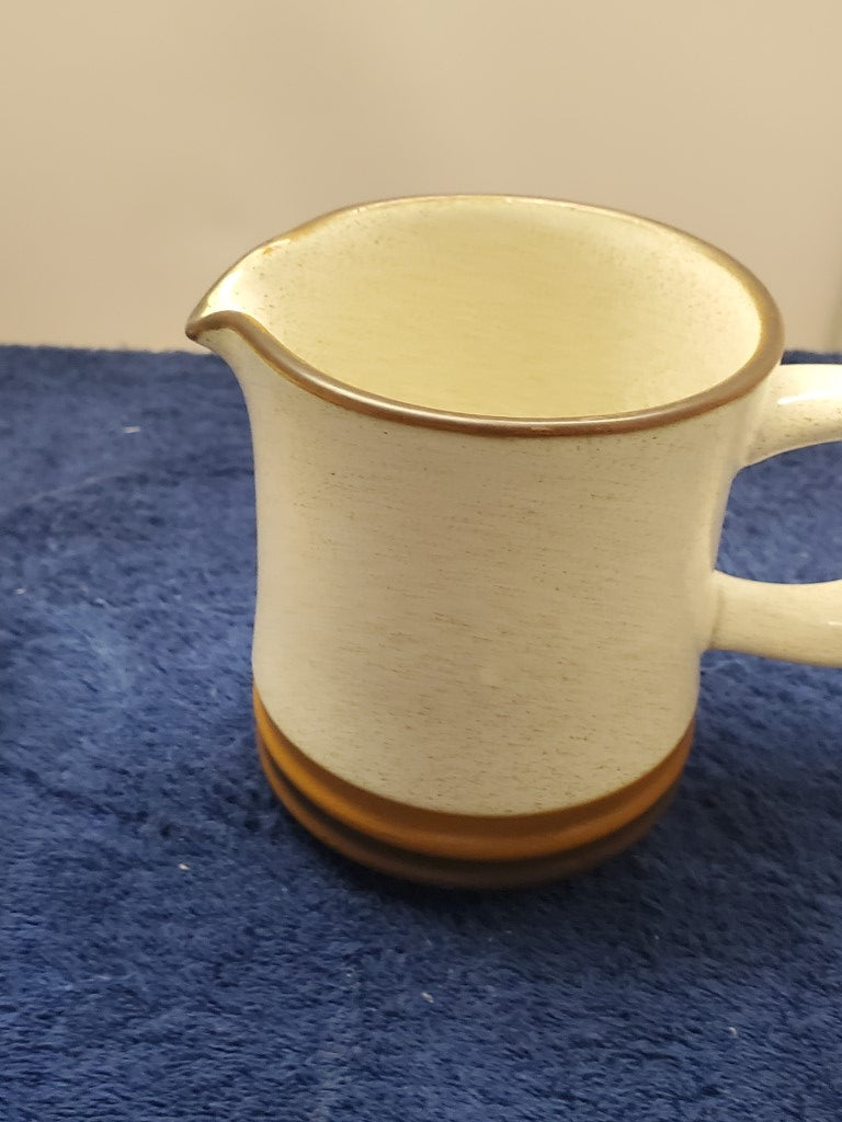 Denby Potter's Wheel Rust Red Creamer LK