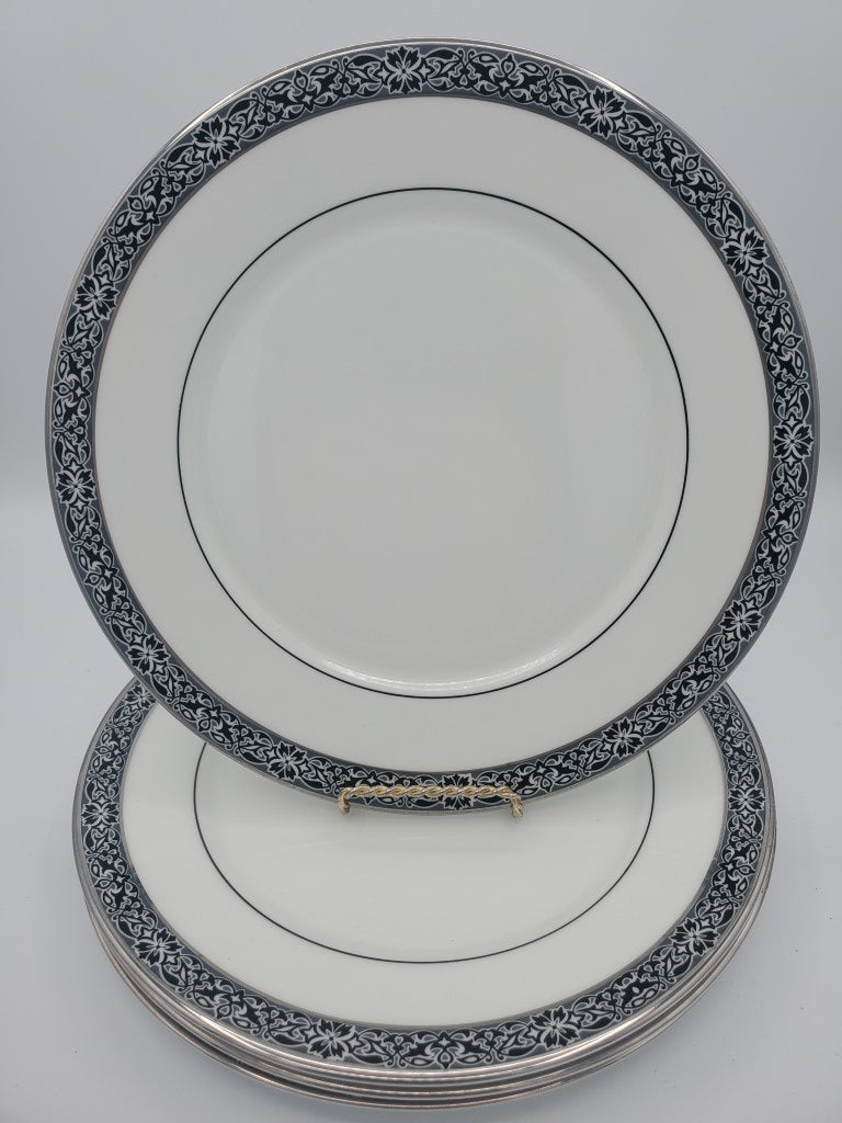 Set of 4 Oxford Evening Mood Dinner Plates LK