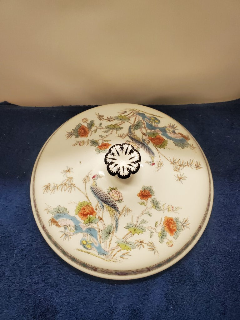 Wedgwood Kutani Crane Cover for Round Vegetable Bowl LK