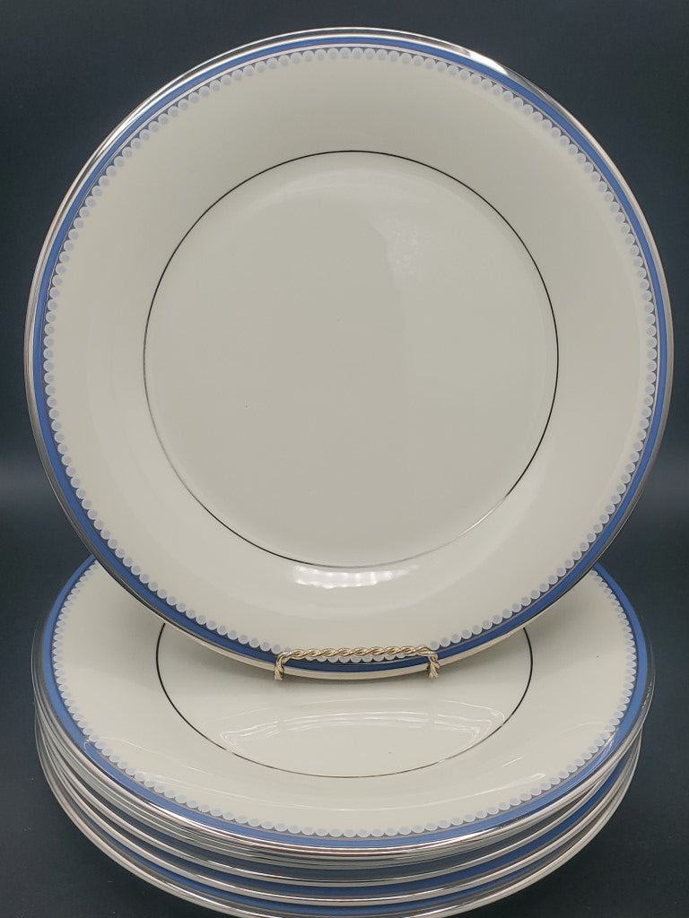 Set of 7 Minton Clifton Dinner Plates LK