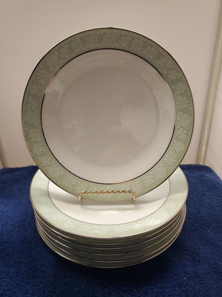 Set of 7 Noritake Vienne Salad Plates LK