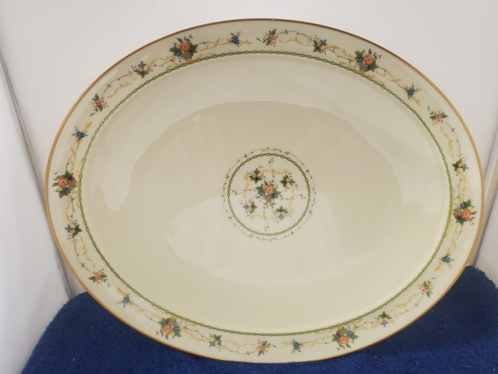 Noritake Normandy 13" Oval Serving Platter LK