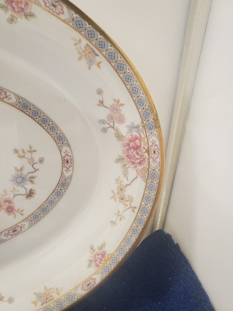 Royal Doulton Canton 13" Oval Serving Platter LK