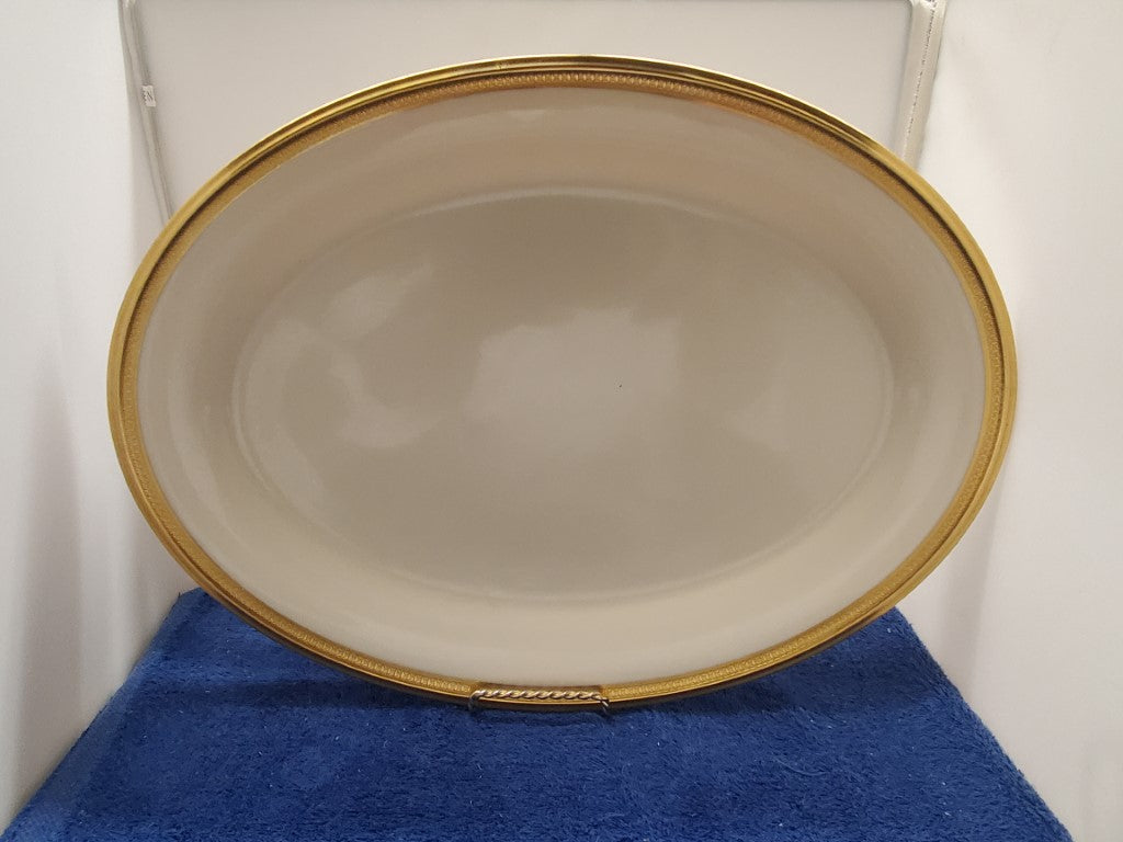 Lenox Aristocrat 14" Oval Serving Platter LK