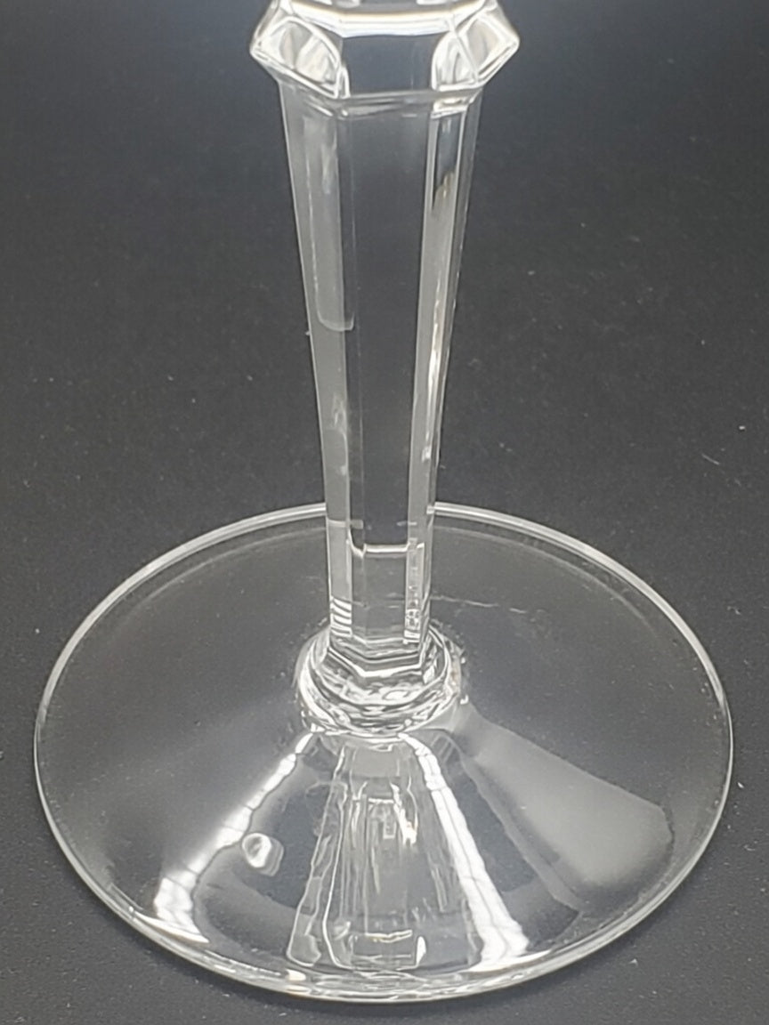 Lenox Crystal Clarity Gold Water Goblet and Champage Flute LK