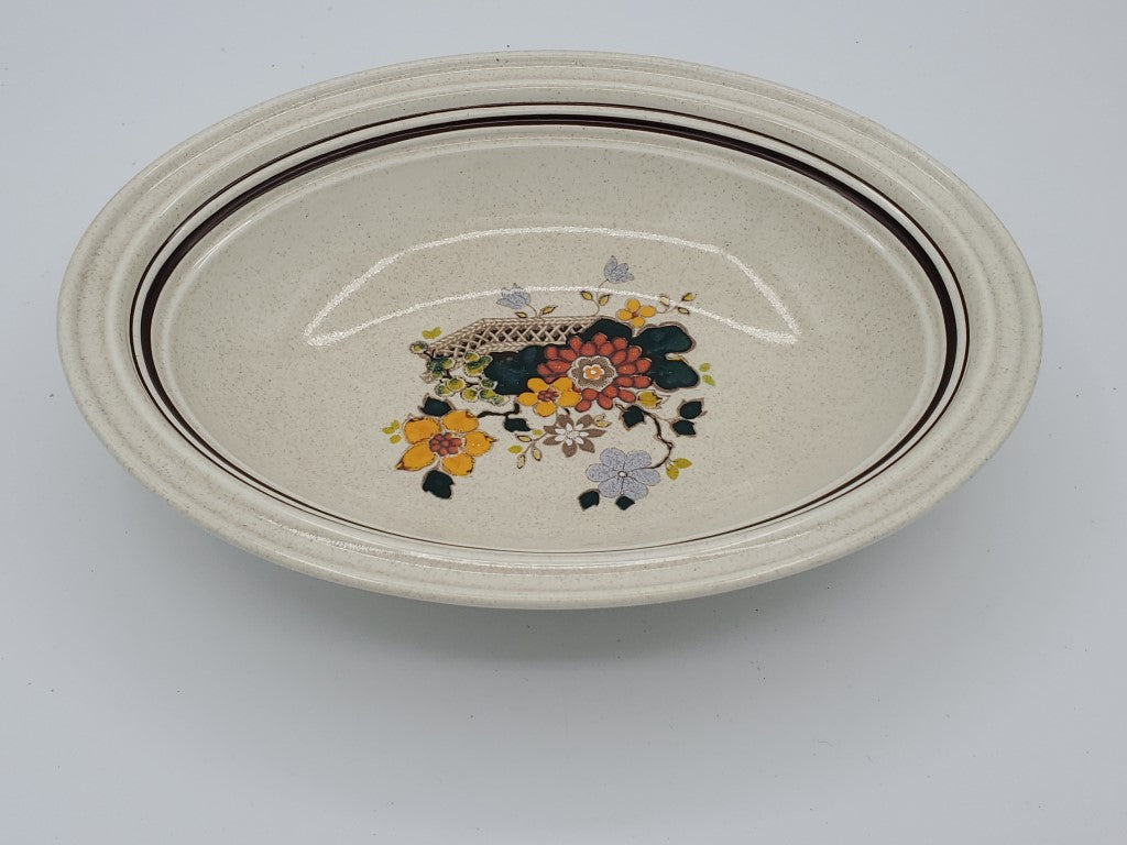 Royal Doulton Paradise Garden 10" Oval Vegetable Bowl LK