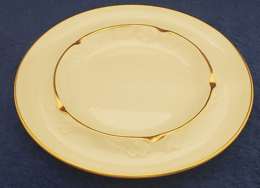 Lenox Chandelle 8" Round Ashtray