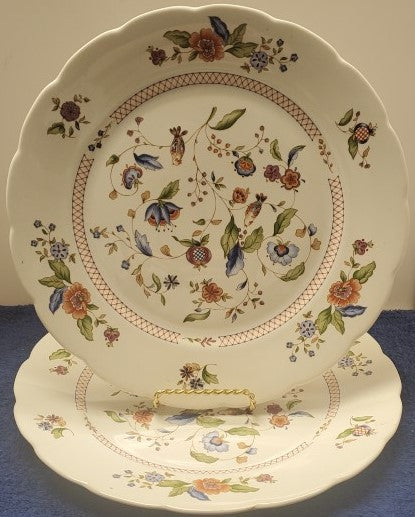 Set of 2 Lenox Wind Chimes Dinner Plates LK