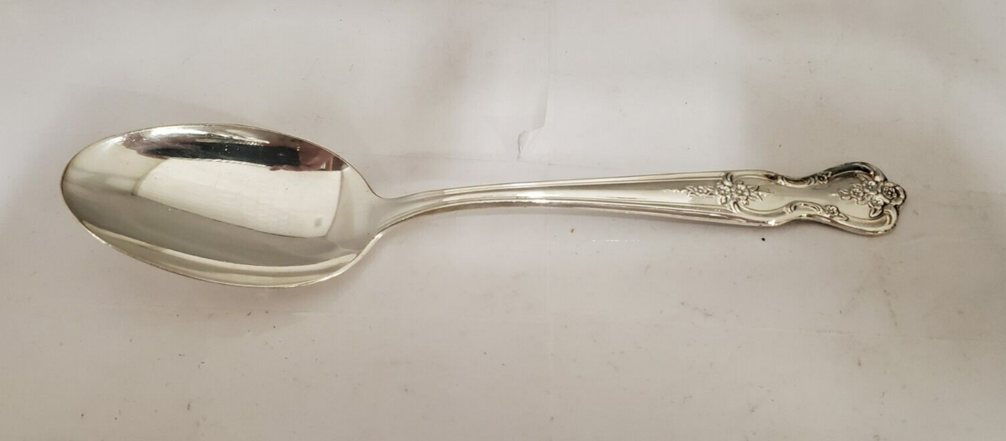 Set of 4 International Silver Inspiration-Magnolia SilverPlates-1951 Soup Spoons