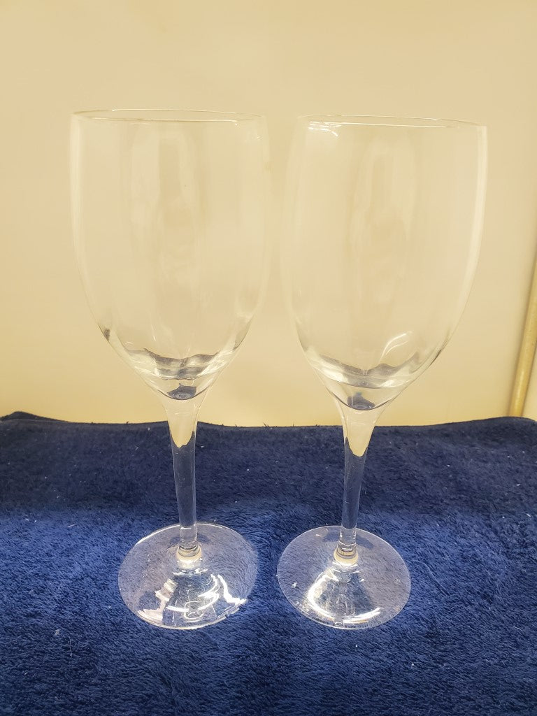 Set of 2 Lenox Crystal Fantasy Water Goblets LK