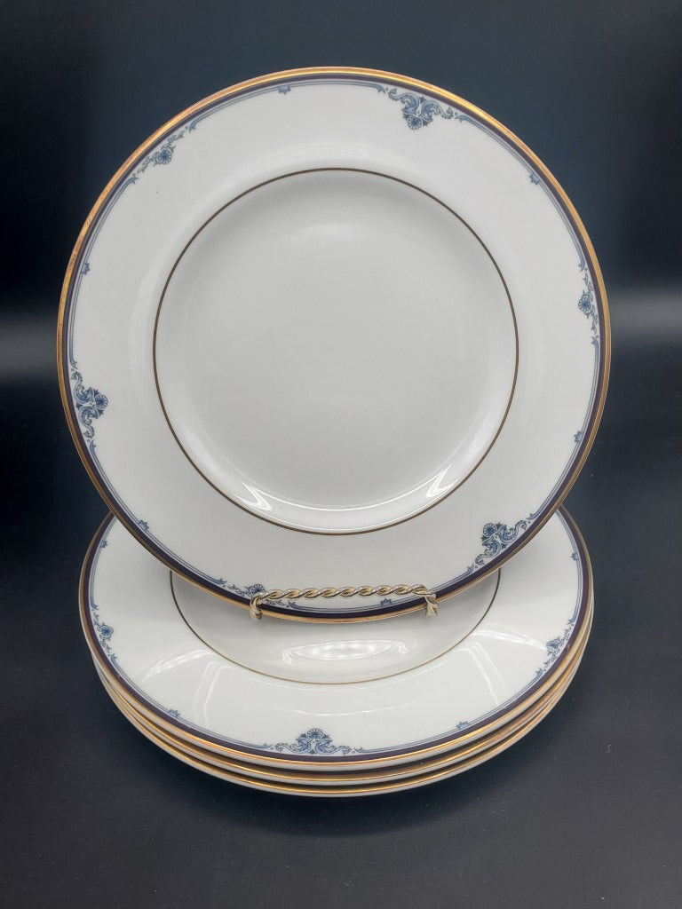 Set of 4 Royal Doulton Princeton Dinner Plates LK