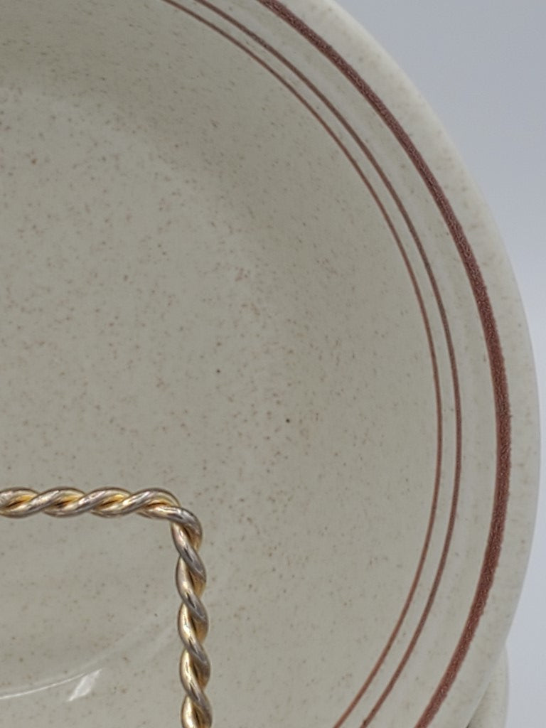 Set of 3 Royal Doulton Nutmeg Coupe Cereal Bowls LK