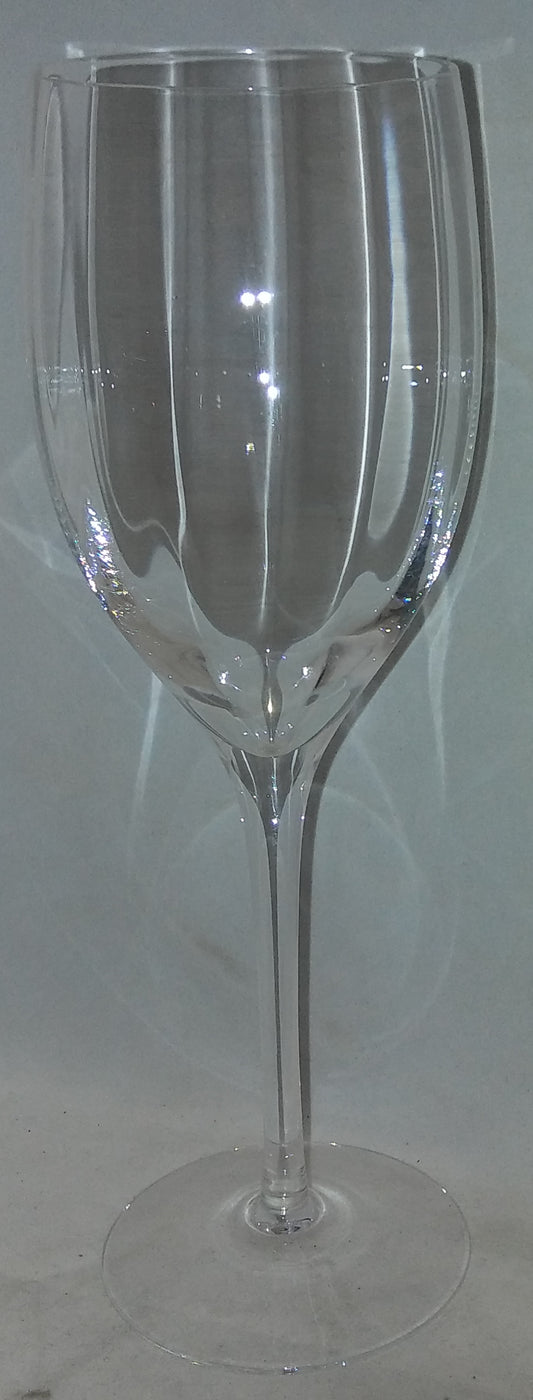 Set of 5 Lenox Crystal Fantasy Clear Wine Glasses