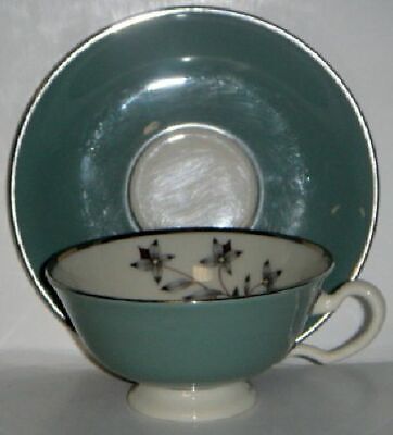 Set of 5 Lenox Kingsley Cup & Saucers