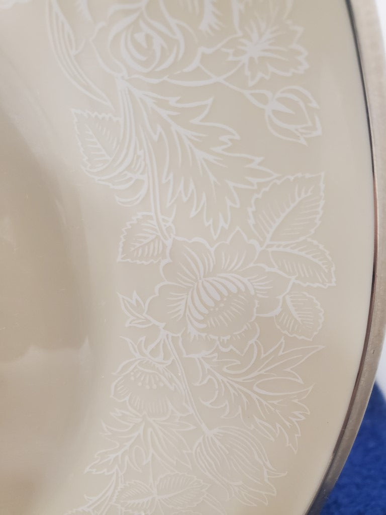 Set of 5 Lenox Moonspun Dinner Plates LK