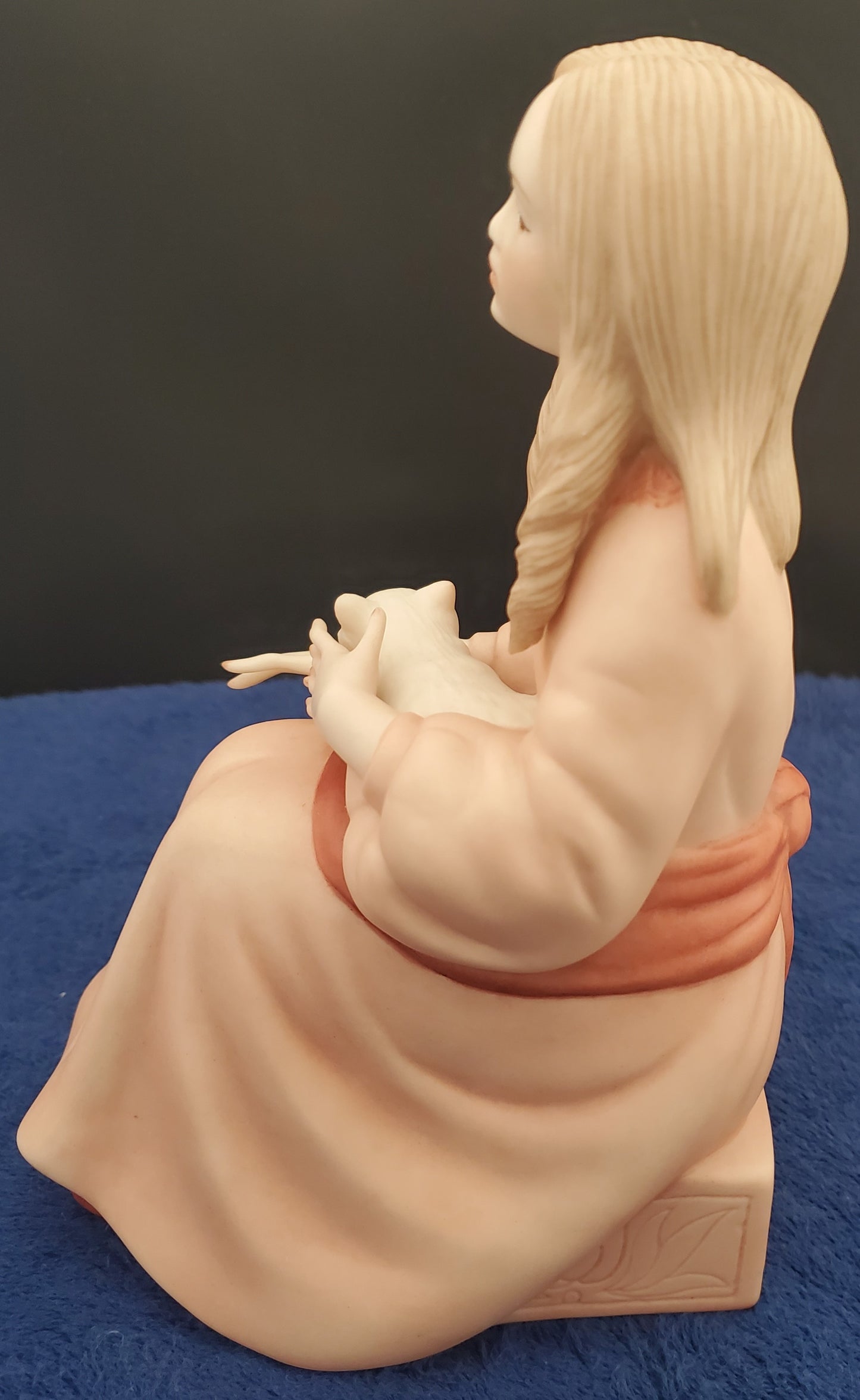 Ispanky (Goebel) Katrina (Girl Holding Cat) Figurine