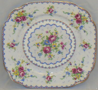 Royal Albert Petit Point Square Dinner Plate (Imperfect)
