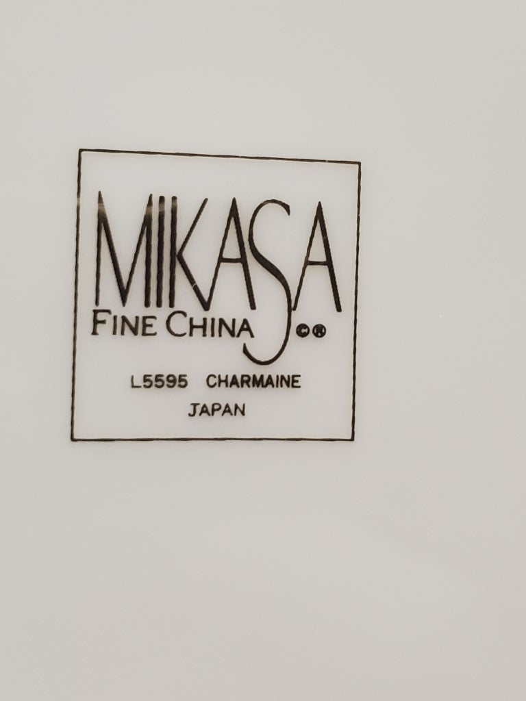 Set of 6 Mikasa Charmaine Cup & Saucer Sets LK