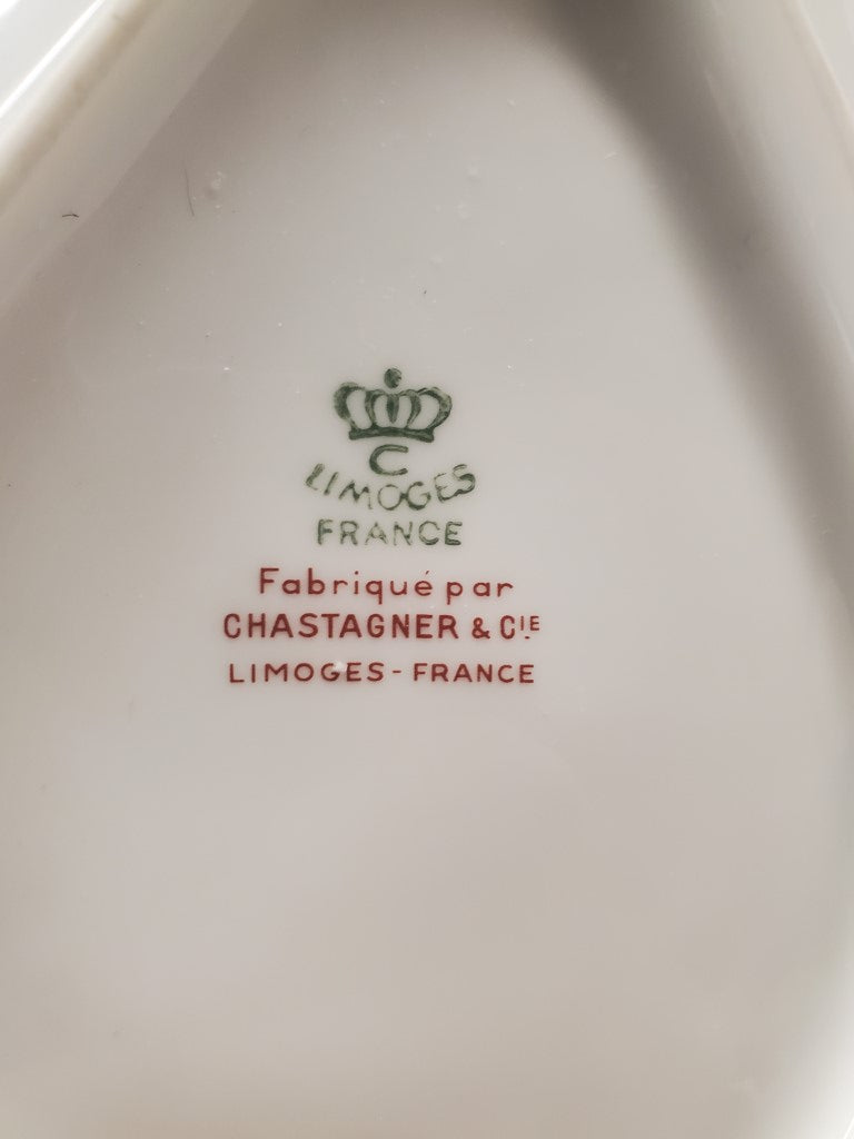 Chastagner Limoges (France) Unknown Gravy Boat with Underplate LK