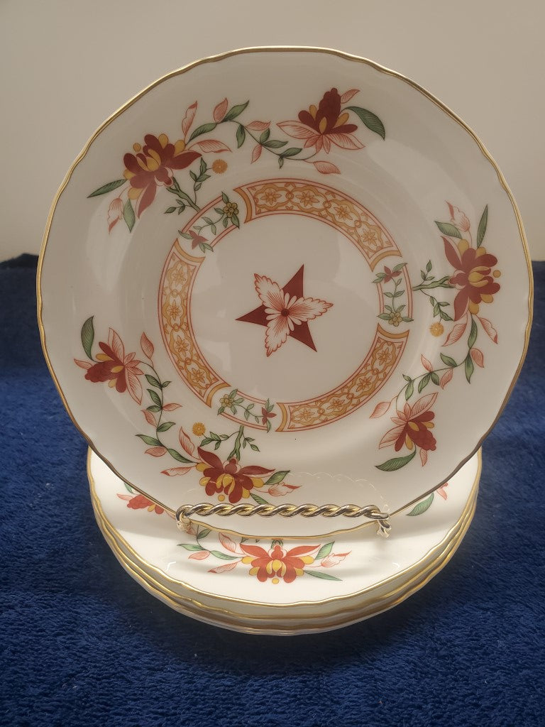 Set of 5 Royal Worcester Chamberlain Bread & Butter Plates LK