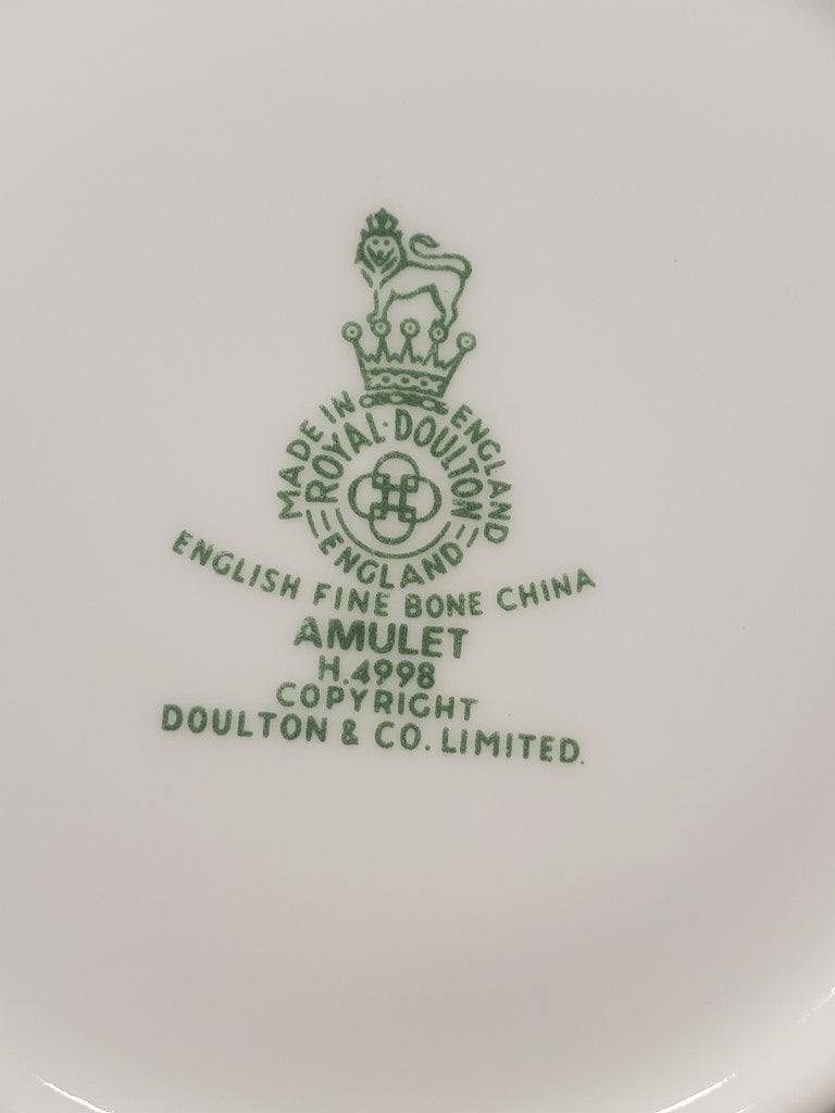 Set of 3 Royal Doulton Amulet Cup & Saucer Sets LK
