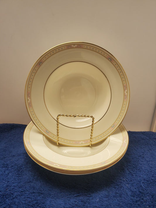 Set of 3 Royal Doulton Cassandra Rim Soup Bowls