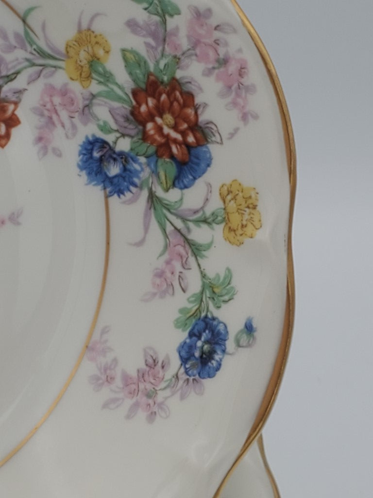 Set of 6 Haviland Orleans (Floral) Rim Soup Bowls LK
