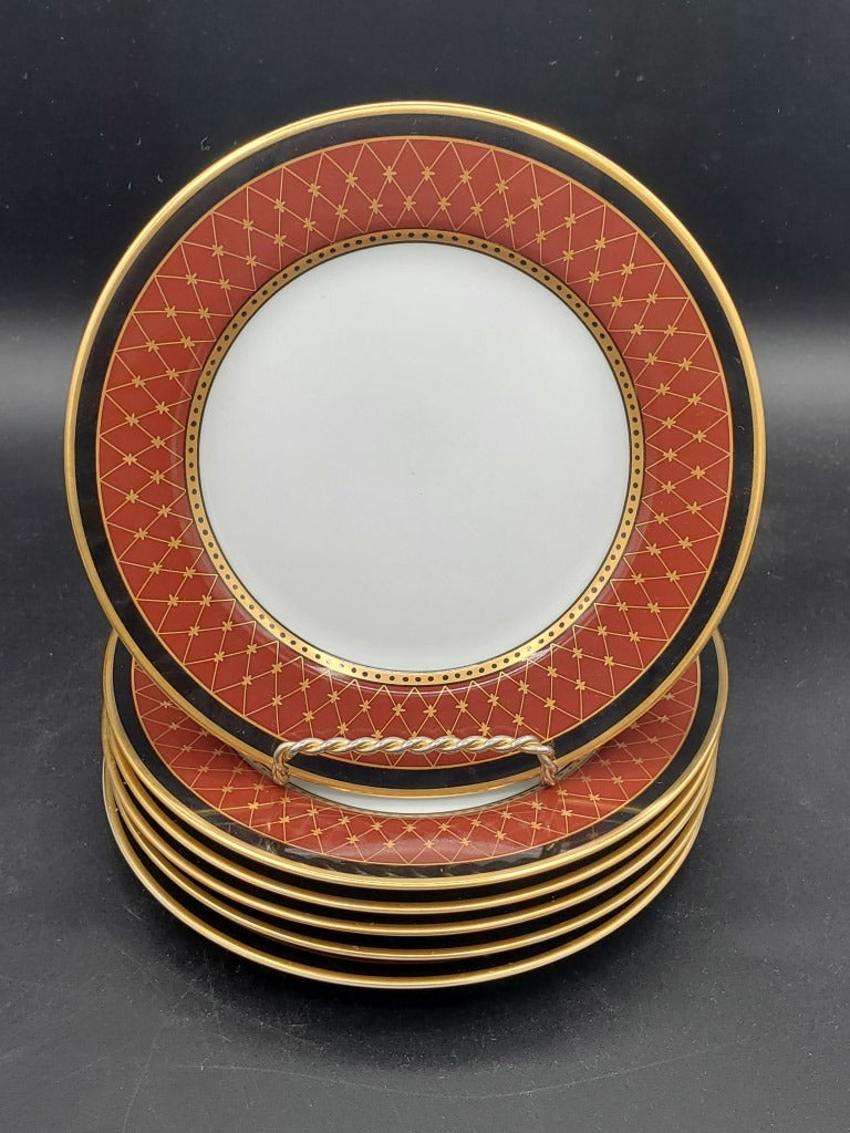 Set of 12 Fitz & Floyd Chaumont Bread & Butter Plates