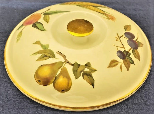 Royal Worcester Evesham Gold Lid