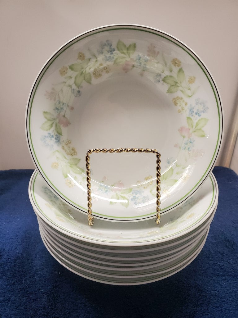 Set of 7 Noritake Essence Fruit Bowls LK