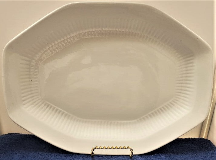 William Adams & Sons Micratex 13" Oval Serving Platter