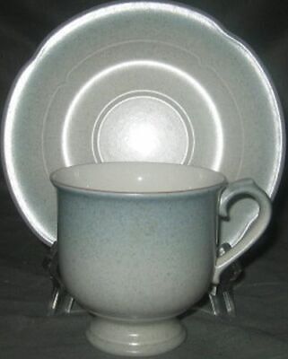 Set of 4 Mikasa Blue DK500 Cup & Saucer Sets